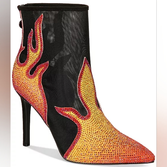 NWB Thalia Sodi Women's Rayenn Embellished‎ Pointed-Toe Dress Booties Size 12 - Picture 1 of 9